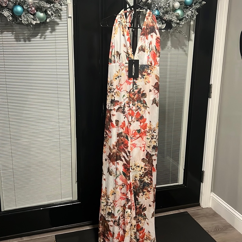 Gorgeous pretty little thing and one piece outfit.